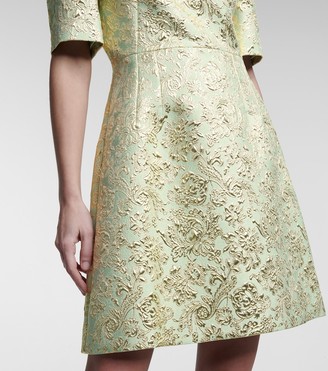 Dolce & Gabbana Brocade minidress - ShopStyle